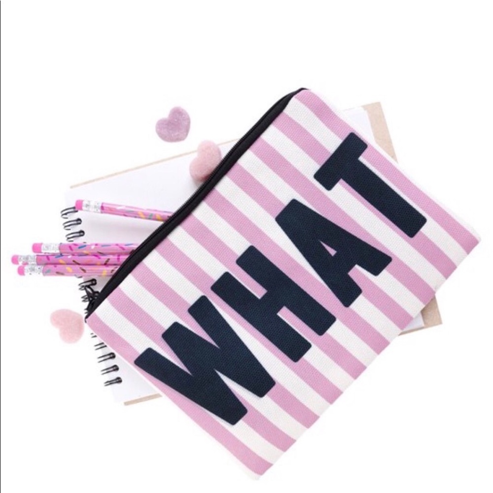 WHATEVER pouch Makeup bag